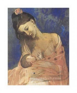  maternidad Arte - Maternidad 1905 Pablo Picasso